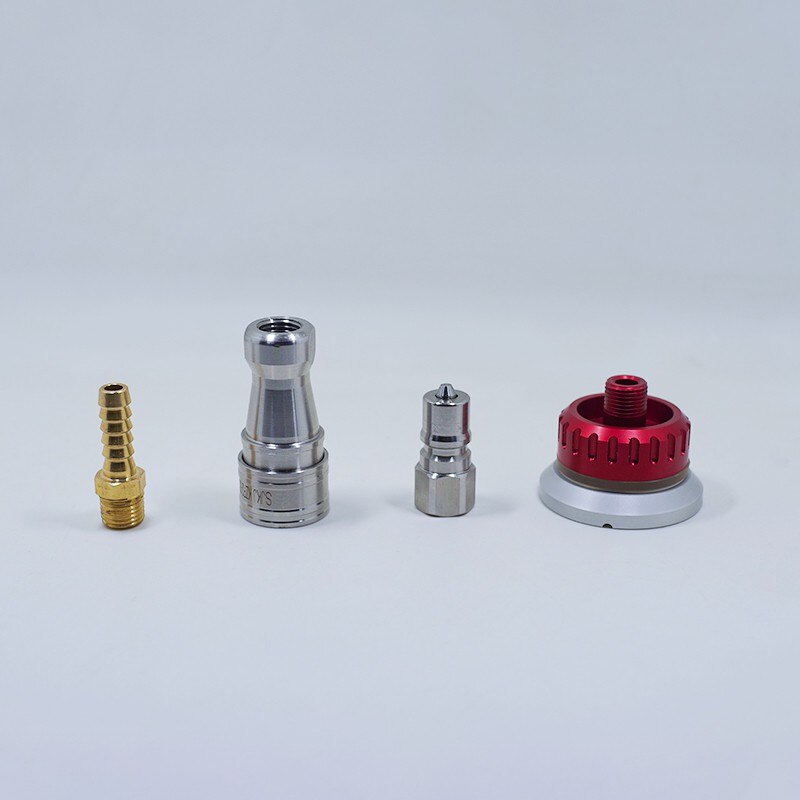 Vacuum Self Sealing Metal Valve Nozzle Adapter Vacuum Bag Connector Joint for Carbon Fiber Resin Infusion Prepreg Vacuum Process