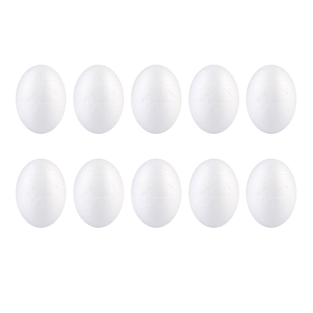 50pcs 6cm Durafoam Eggs Styrofoam DIY Easter Egg Crafts Eggs