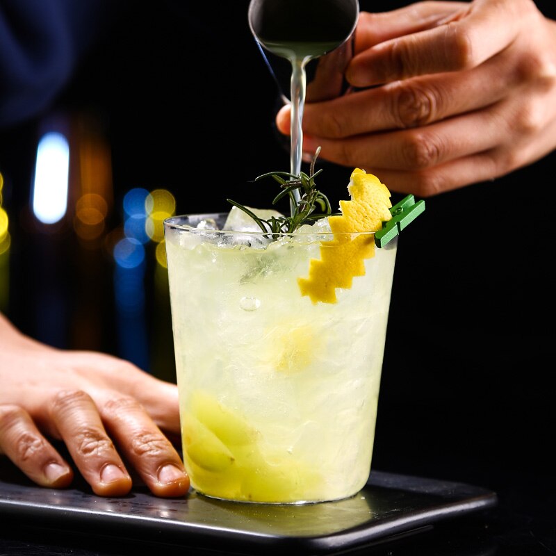 Extra Light Juice Glasses Collins Glass Cocktail Glass