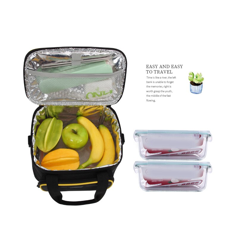Denuoniss 10l madkasse til mænd madpose 900d oxford fresh slash termisk madpose bolsa termica