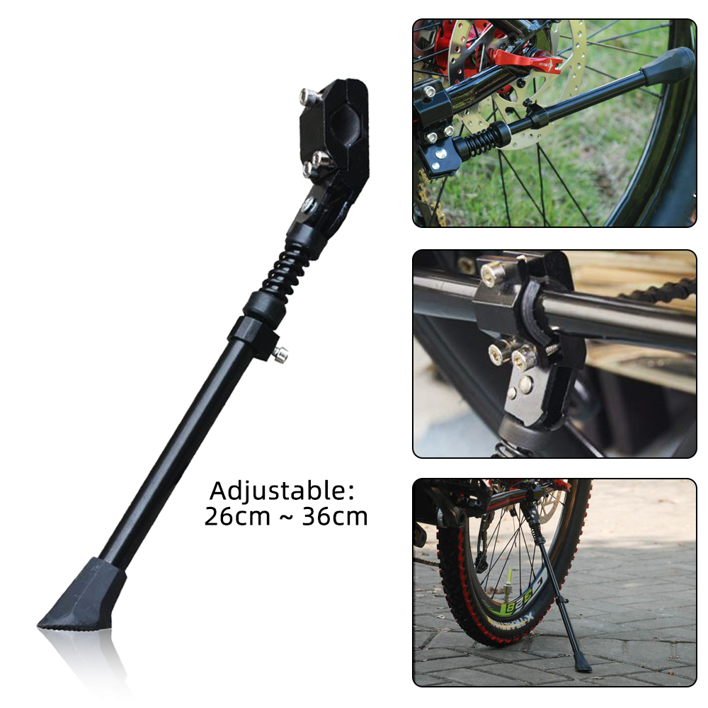 26-36cm caballete bicicleta mtb cykelparkeringsstativ cykeldele mountain road cykel support side stativ kick stativ til cykel