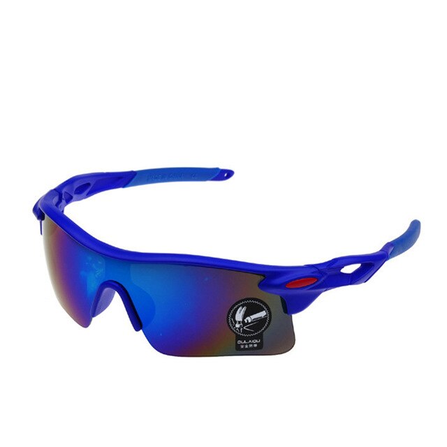 Sports de plein air cyclisme lunettes VTT cyclisme lunettes UV400 photochromique cyclisme lunettes de soleil lunettes unisexes: Bleu