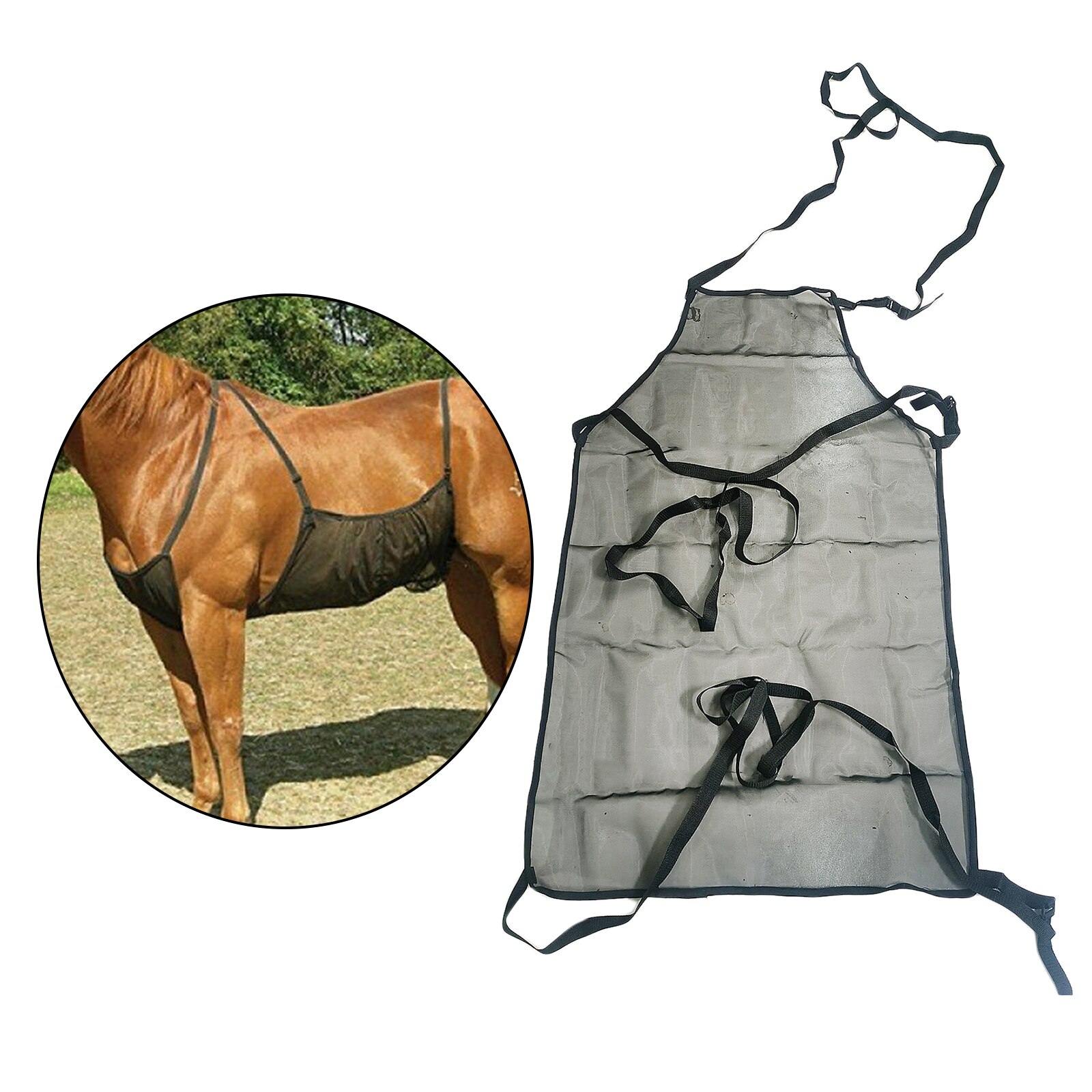 Drap cheval à mouches, protège-ventre, couverture de protection, confortable