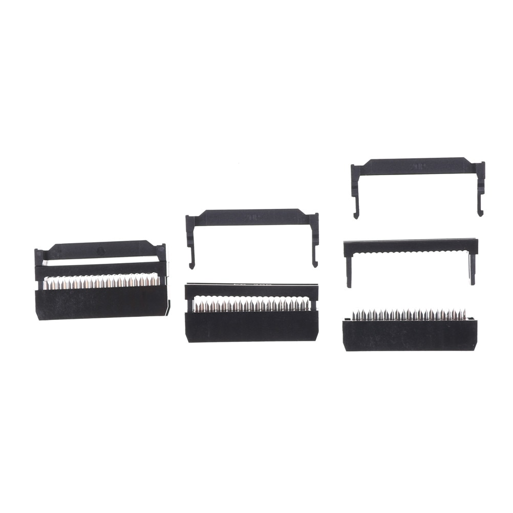 20 Pin Female Header FC-20 2.54 Mm Pitch Socket Skillful Manufacture IDC Connector 10PCS/set