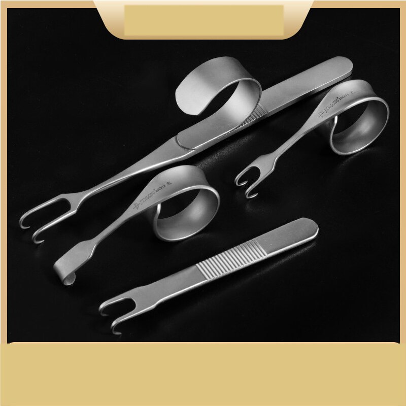 Piękno ze stali nierdzewnej podwójna powieka narysować hakiem z oczkiem torba hak cięgłowy pierścień prowizji podwójne pojedyncze pazur