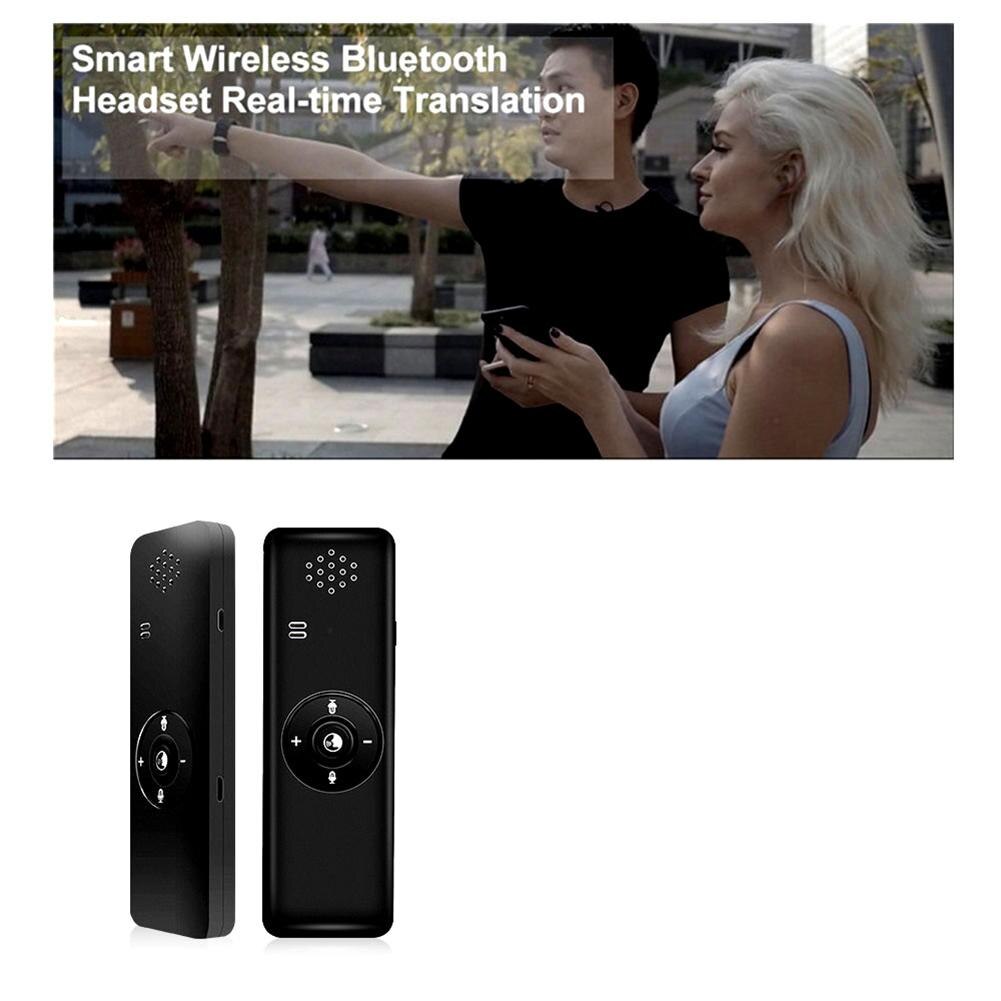 Mini Pocket T11 Tolk Smart Bluetooth 40 Talen Vertaler Real Time Wederzijdse Vertaling Voor Reizen Busines