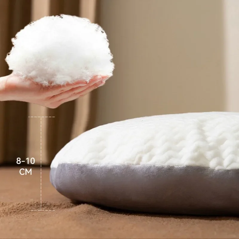 Huisdier Bedmat - Ademend Koraal Fleece - Wasbaar Kussen voor Middelgrote Grote Honden Katten