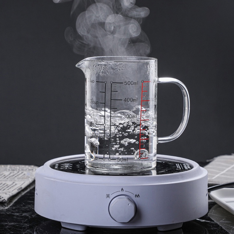 Glass Measuring Cup Household Food Grade High Borosilicate Glass Glass Convenient Durable Measuring Tools And Scales With Handle