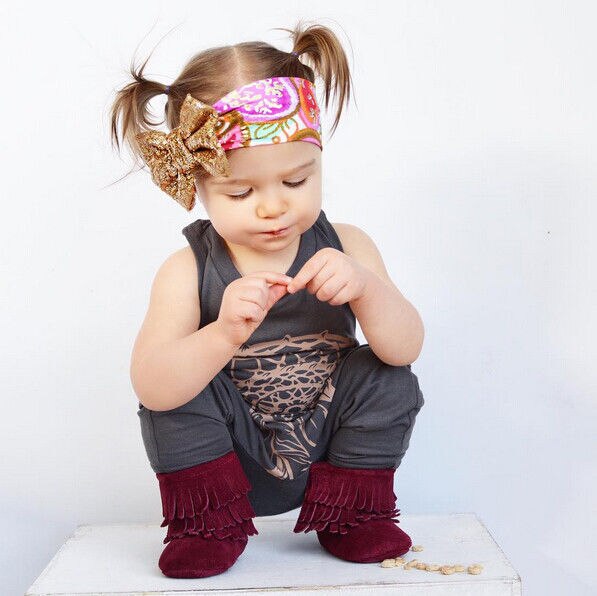 Toddler Baby Girl Boy Clothes Sleeveless Romper Jumpsuit Playsuit Outfits Costume