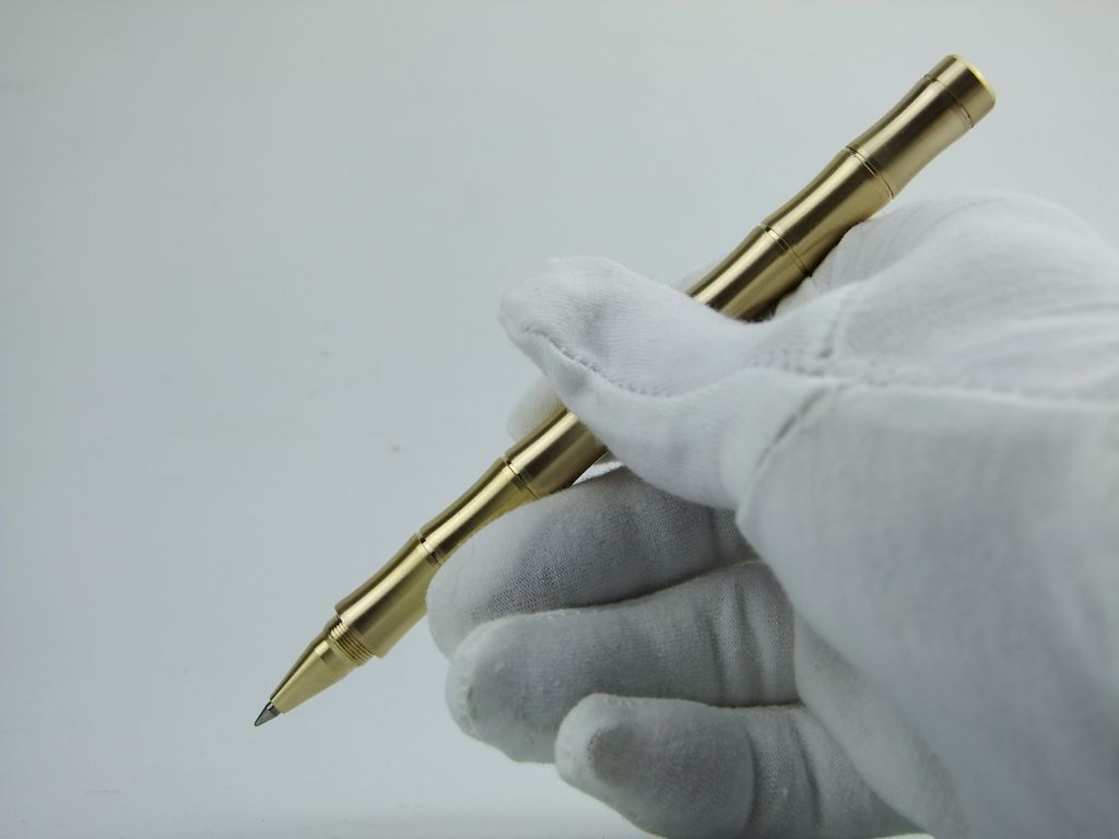 5Pcs / Lot Handmade brass pen signature pen writing pen