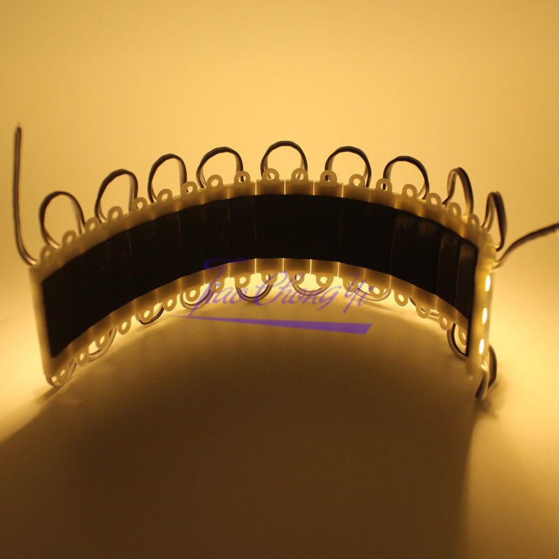 100pcs 5630 3 LED Modules White / warm white Mini Type Module Waterproof IP65 DC12V Free Ultra Bright