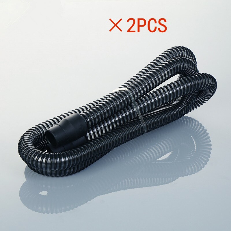 CPAP-Heated Tube Pipe Hose 70 Inch 1.8M Compatible with Weinmann Respirator Heater Tubing for Sleeping Flexible Anti Sorning: 2Pcs Black Tubes
