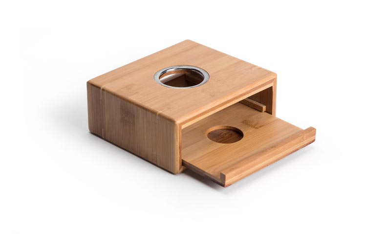 Bambusowy świecznik styl japońnarty podstawa grzewcza herbata kwiatowa podstawa grzewcza szklane czajniki świeca podgrzewane podstawy izolacyjne akcesoria: Default Title