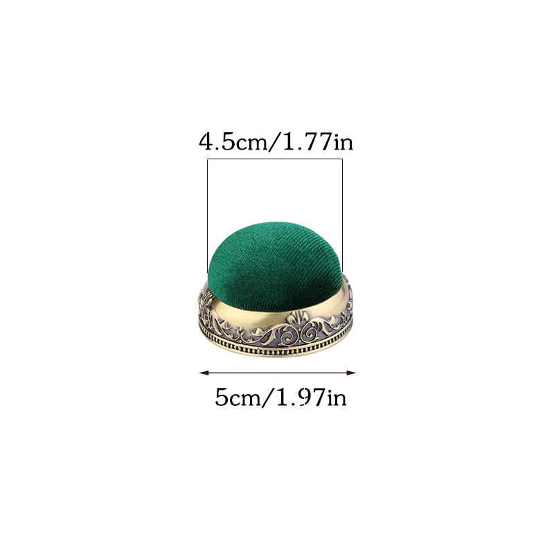 KRABALL-Pin de aguja de coser de estilo Vintage, herramienta de punto de cruz, alfombrilla de costura para agujas, accesorios de costura: Multicolor