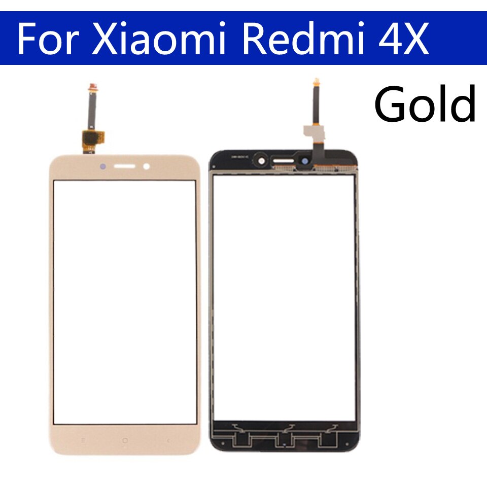 5.0 &quot;4X Voor Xiaomi Redmi 4X Redmi4X Touch Screen Panel Sensor Lcd-scherm Glas Lens Panel Touchscreen Digitizer