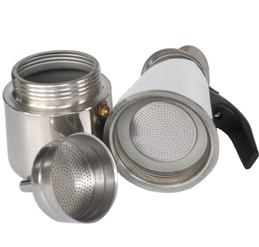 12Cup Stainless Steel moka cafeteira italiana french press barista coffee maker percolator grinder espresso accessories machine