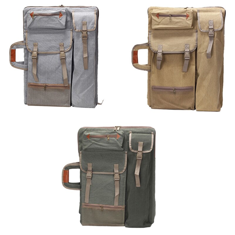 Kunst Portfolio Tasche fallen Rucksack Zeichnung Bord Schulter Tasche mit Reißverschluss Schulter Riemen für Künstler Maler Studenten Kunstwerk