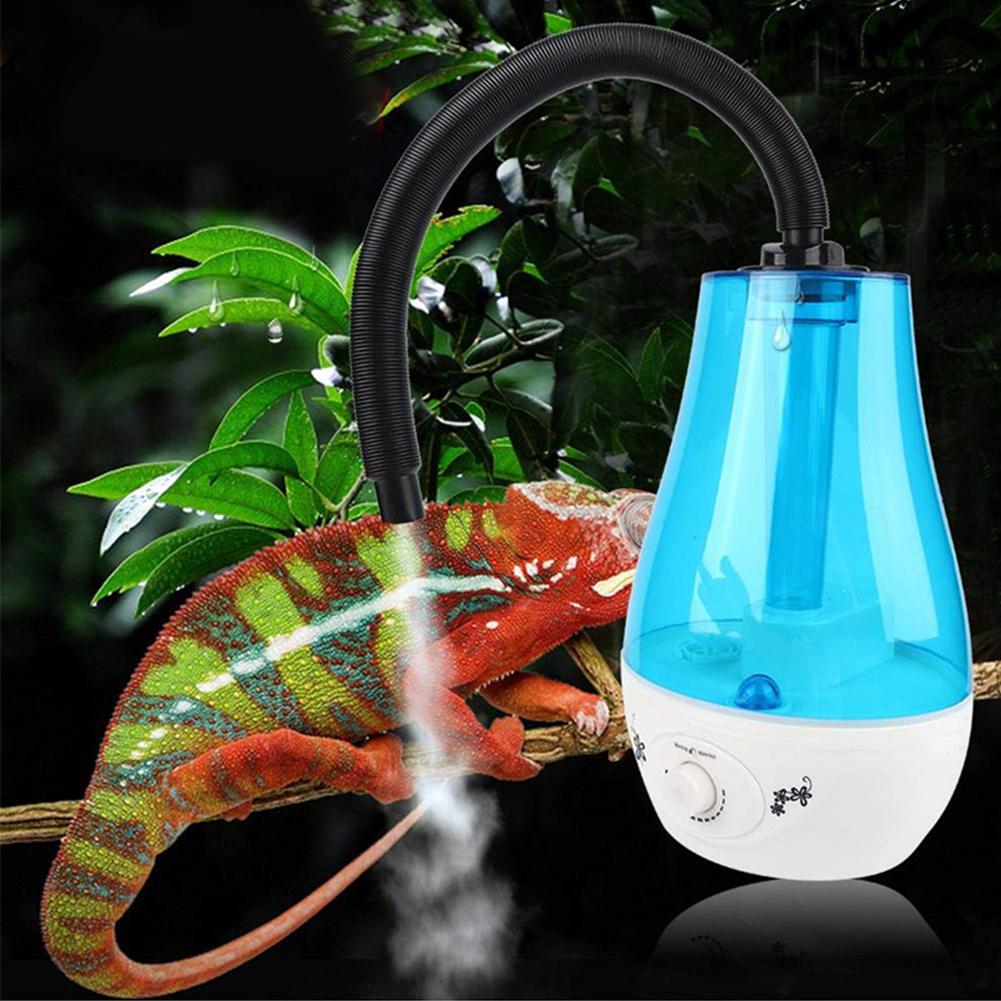 Climbing Pet Humidifier Automatic Atomization Spray System Reptile Tortoise Lizard Cage Box Accessories