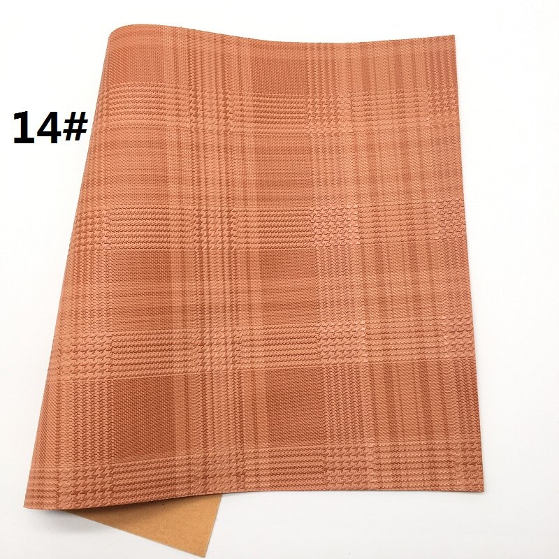 1PC 21X29CM Embossed Faux Leather Fabric, Synthetic Leather Fabric Leather Sheets For Making Bows LEOsyntheticoDIY T390: 14