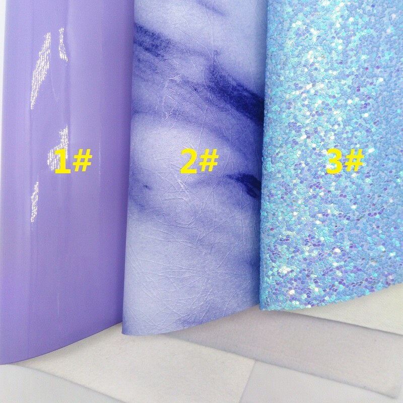 Paars Chunky Glitter Canvas Vel, 8 "x 11" Glitter Sheets, Faux Lederen Vel, chunky Glitter Haar Boog & Earring Stof XM028