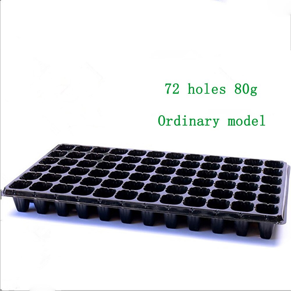 4Pcs/Pack Cells Seedling Starter Tray Extra Strength Seed Germination Plant Flower Pots Nursery Grow Box Propagation For Garden: Yellow