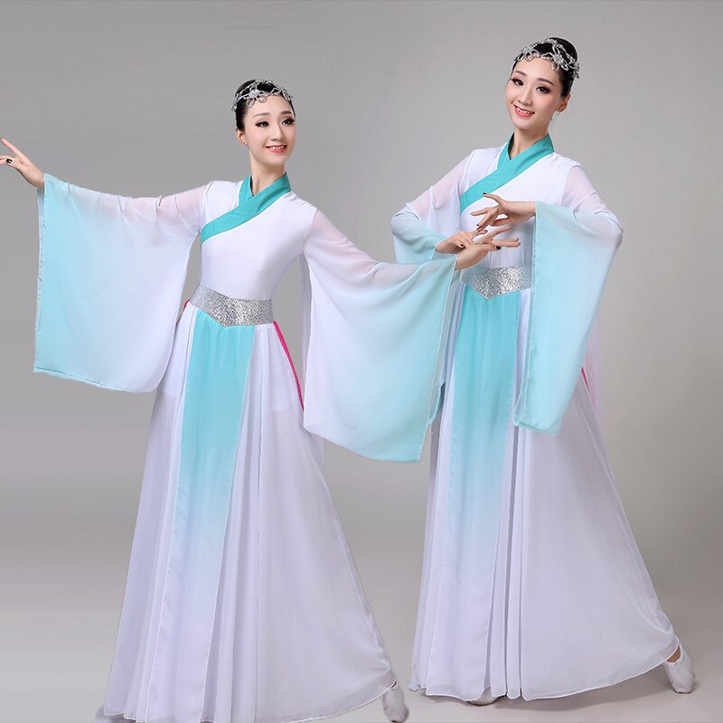 Chinese Hanfu classical dance costume female Chinese wind gauze traditional chinese dance costume