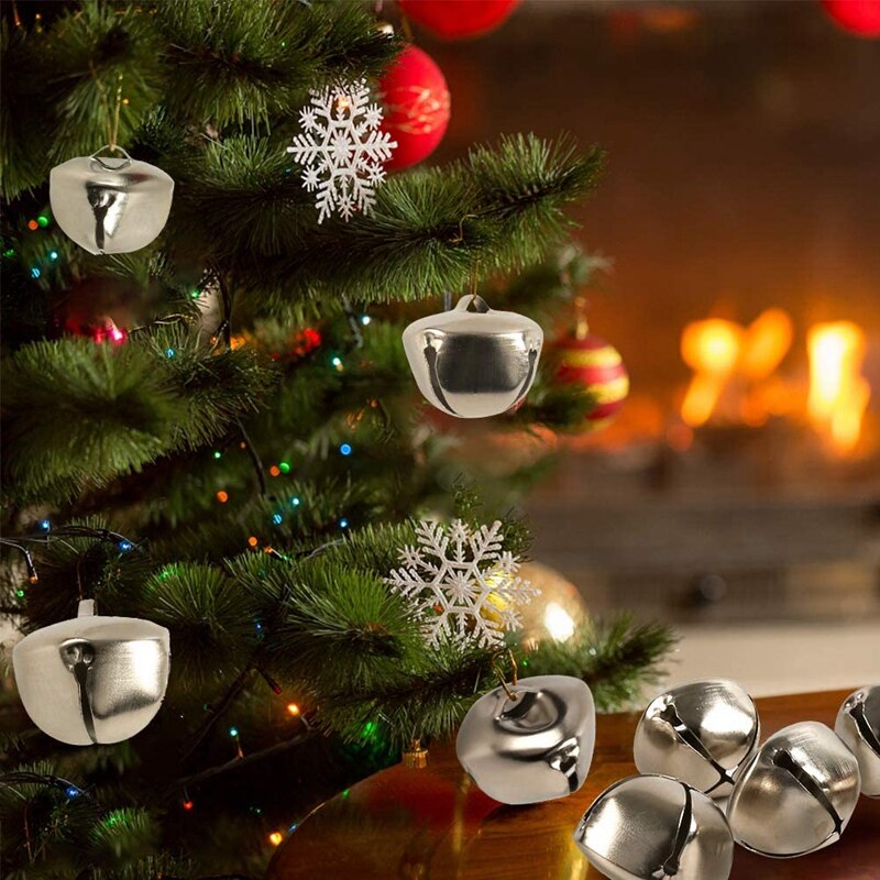 100Pcs Jingle Bells, 25Mm Handgemaakte Klokken In Bulk, Diy Klokken, Kerst Decoratie, Woondecoratie