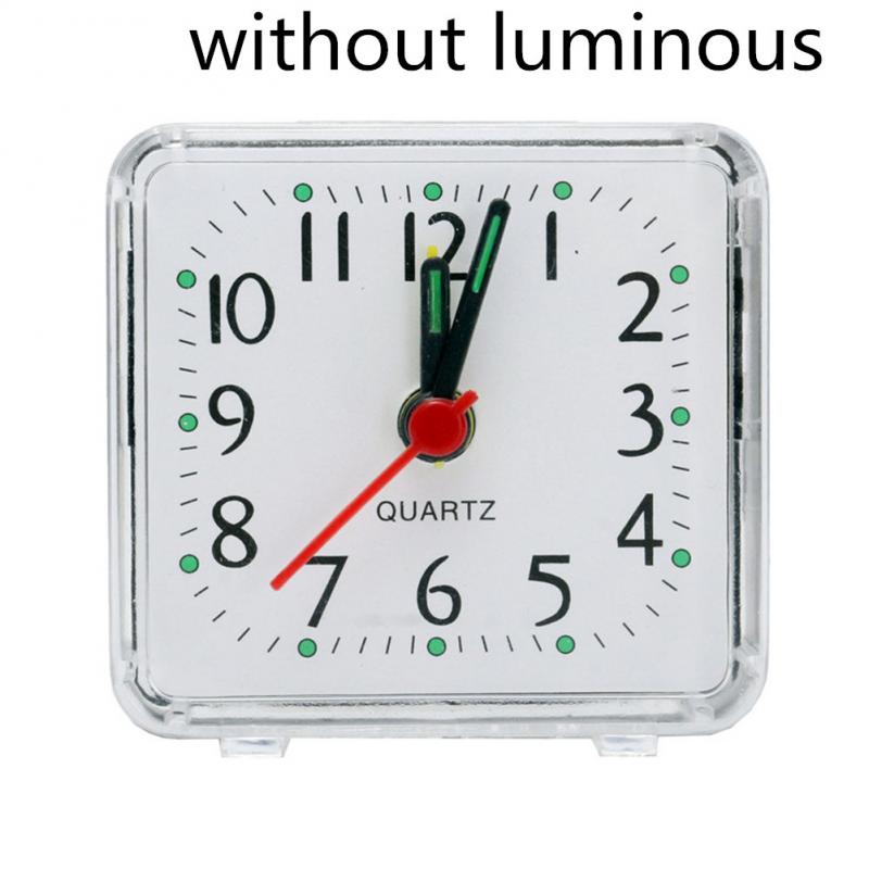 1 Pcs Colorful Backlight Round LED Alarm Clock Thermometer Calendar Week Display Electronic Lazy Kids Clock: 03