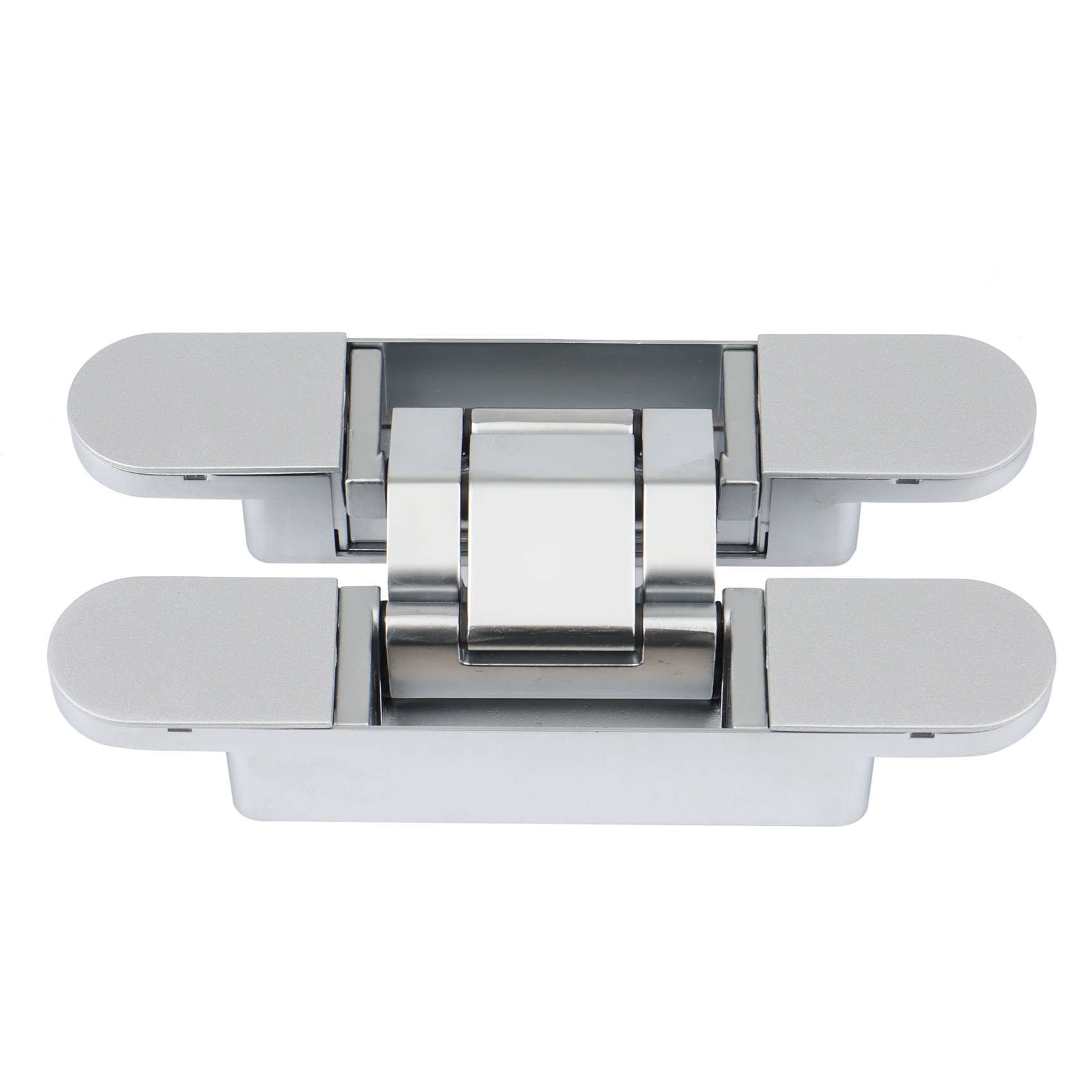 3D Adjustable Concealed Wood Door Mute Cross Hinge Adjustable Concealed Gate Self Closing Heavy Duty Hinges