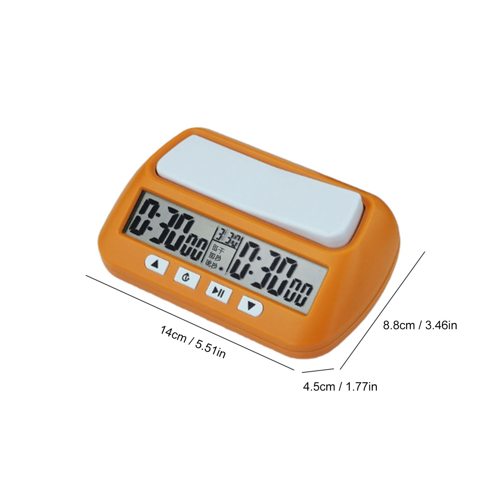 Reloj de ajedrez , Digital, compacto, contador de horas de competición