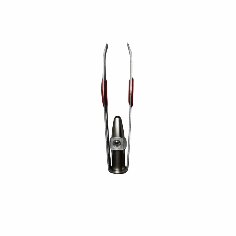Met LED-lampclip Wenkbrauwpincet Make-up Schoonheidstools Ontharingsklem Minilicht Delicaat trimmen: Default Title
