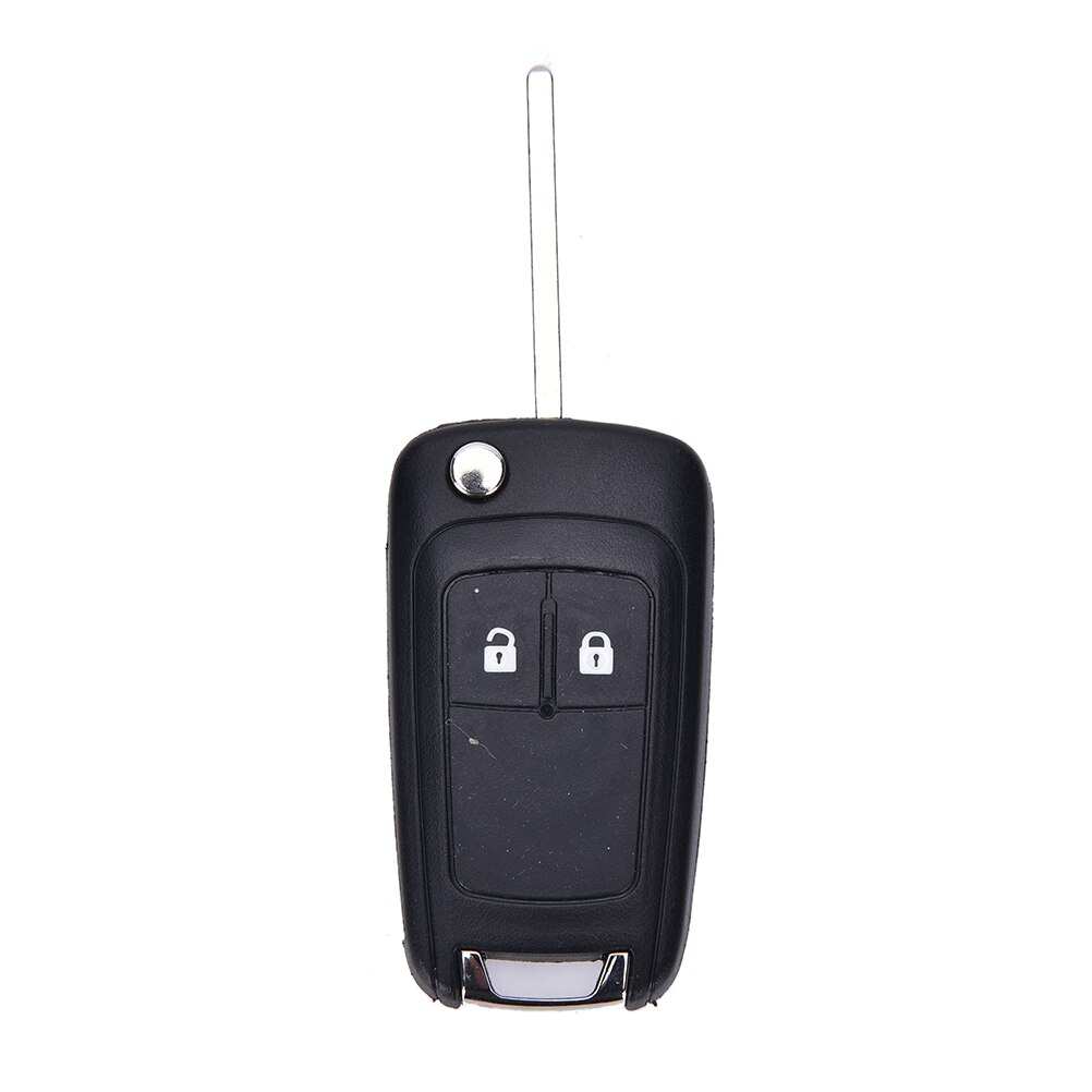 2 Button Flip Key Fob Case & Uncut Blade Fob For Vauxhall Opel Astra Insignia Remote Key Case Shel