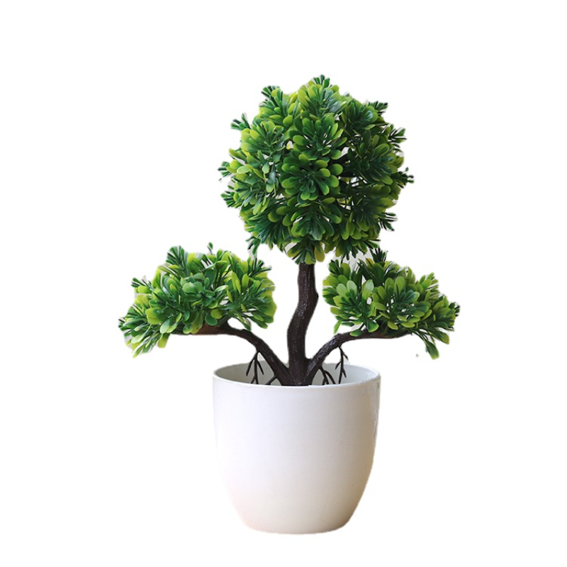 1pc Künstliche Pflanzen Bonsai Kleine Baum Simulation Pflanzen Gefälschte Blumen Tisch Topf Ornamente Hause Dekoration Hotel Garten Decor