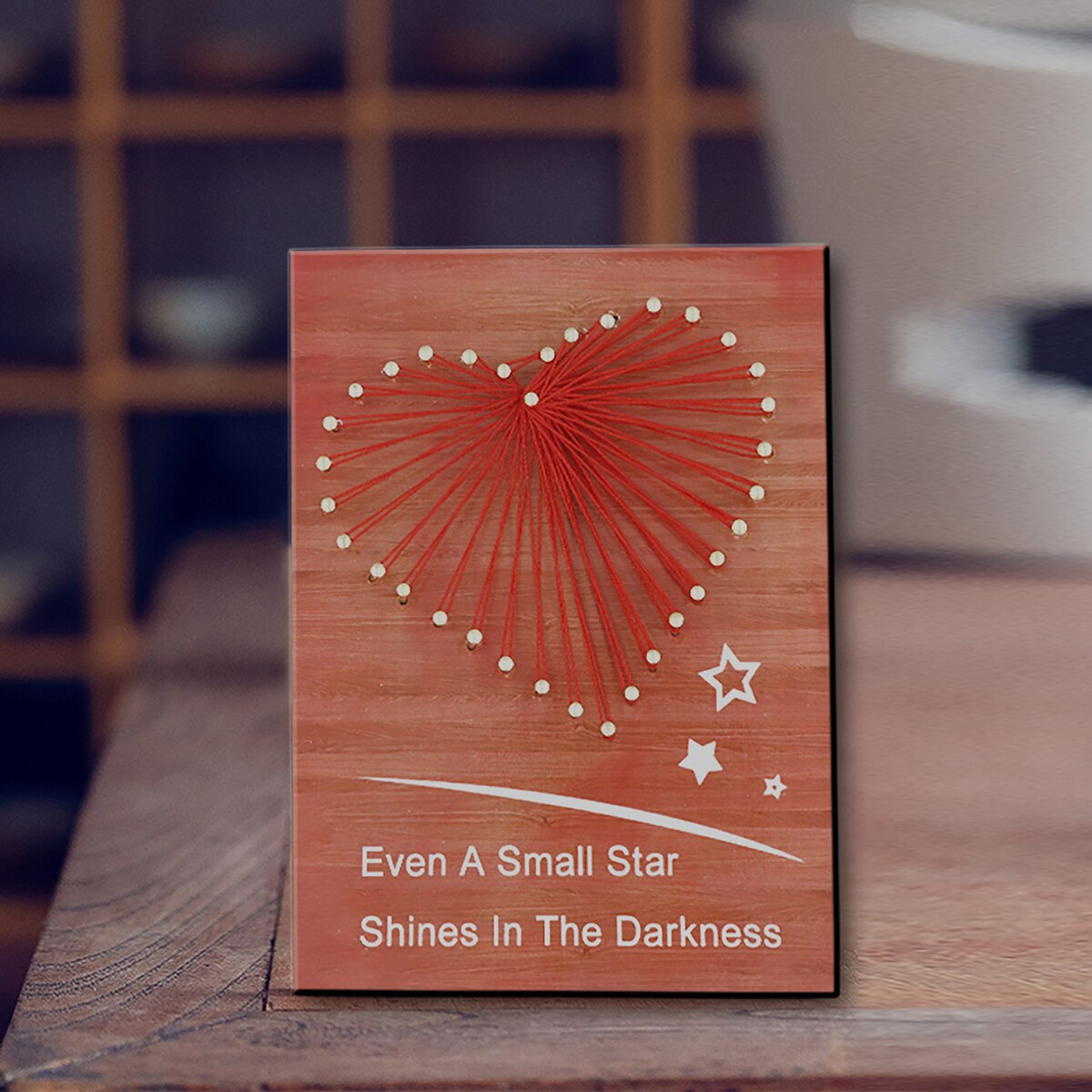 Love Heart String Art Op Board String Schilderen Voor Thuis Diy Ambachtelijke Nagels String Art Kit