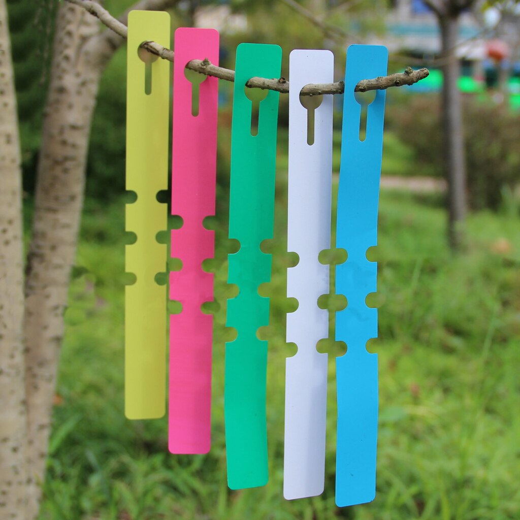 Kecoya 200pcs Plastic Plant Labels, Waterproof Plant Tree
