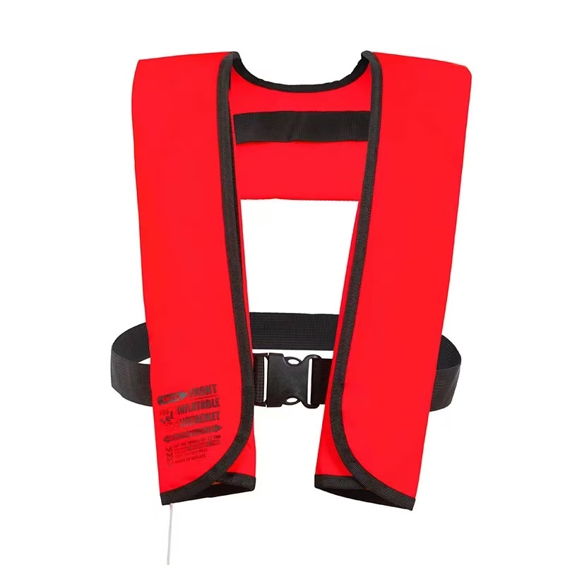 Nuevos chalecos salvavidas autoinflables, chalecos salvavidas manuales para navegación, adultos PFD 150N para deportes acuáticos, pesca, Rafting, accesorios: gravedad / YELLOW