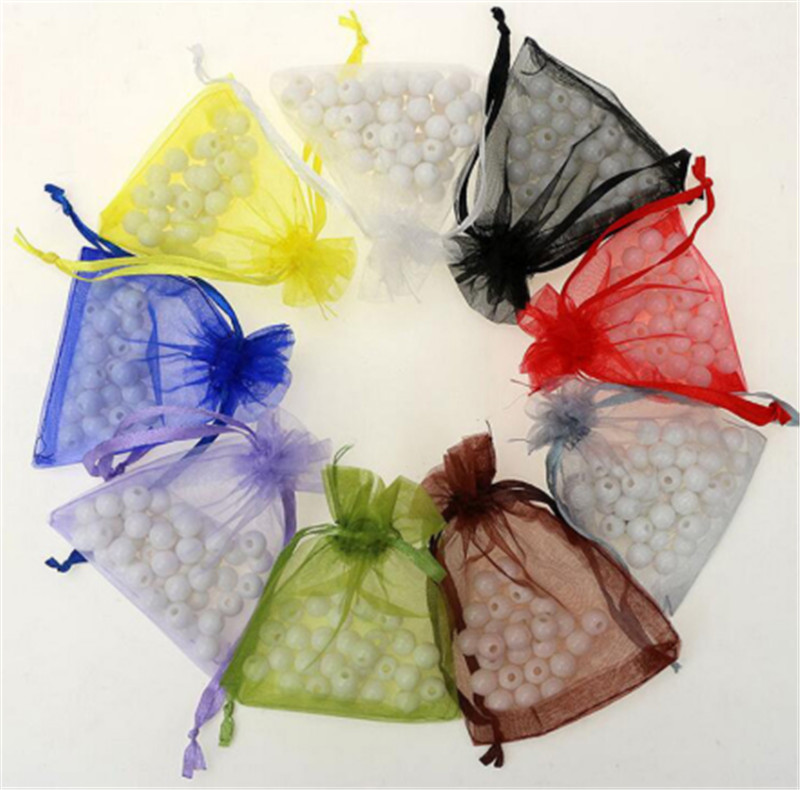 10 stück  (7 x 9cm)  beutel schmuckverpackung organzabeutel schmuckverpackungsbeutel geburtstagsfeier dekoration hochzeit weihnachtsbedarf