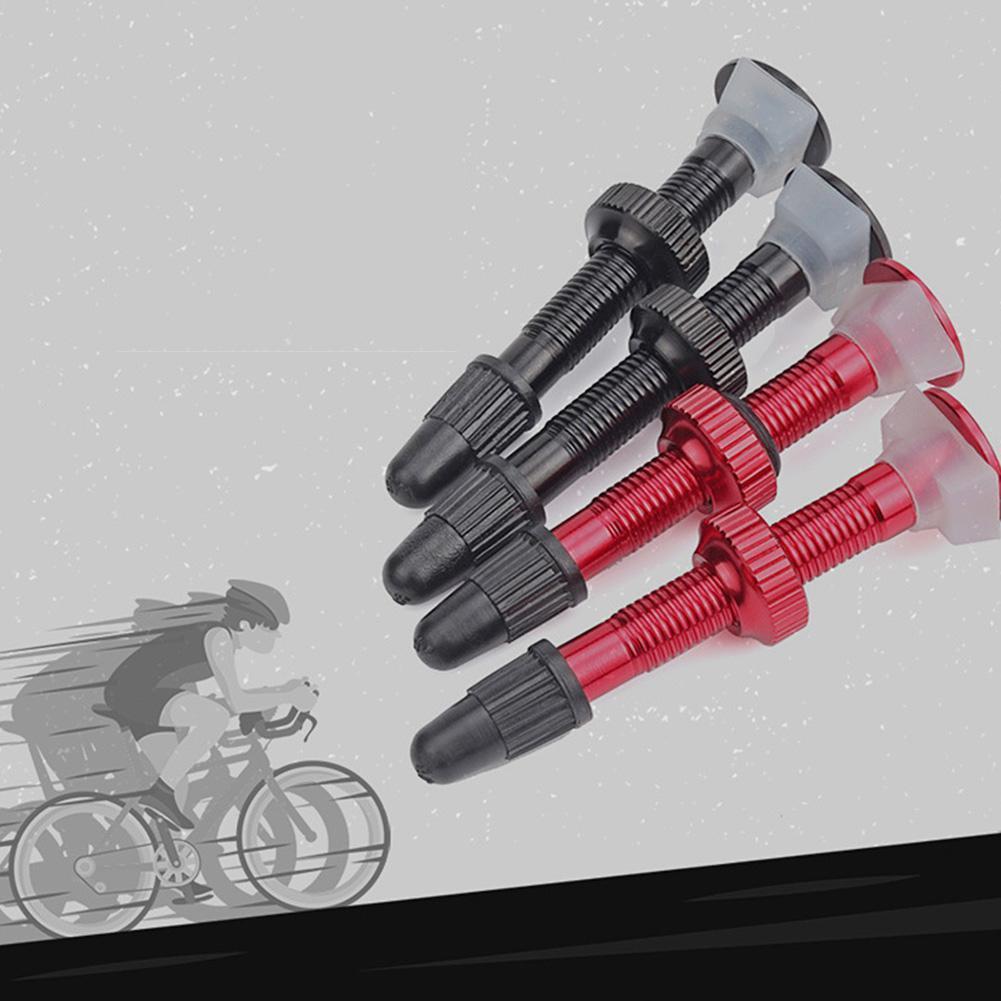 1 Pcs Mtb Fiets Extender Presta Ventielen Voor Bike Tubeless Tire Core Aluminium Klep Fiets Reparatie Tool Accessoires 40mm/60Mm