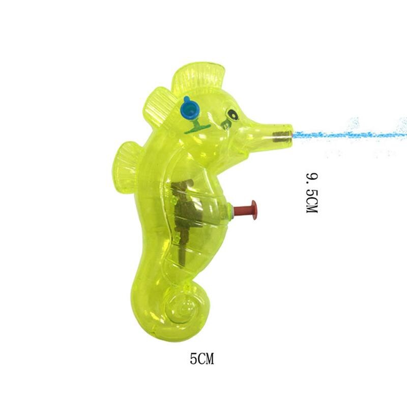 6 sztuk mini tryskać wodne zabawki kształt zwierząt przezroczyste fajne Squirters wody dla dzieci (losowy kolor)