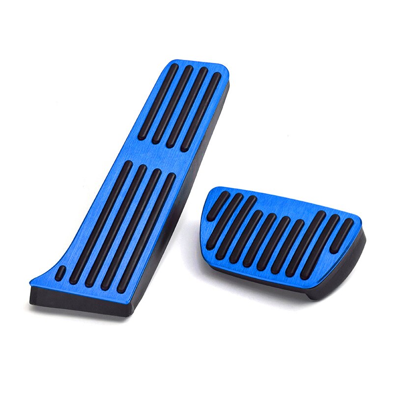 Auto Gaspedaal Gas Rem Voetsteun Pedalen Non Slip Pad Cover Case At Voor Toyota Camry 2006 Accessoires: Camry 2018 AT Blue2
