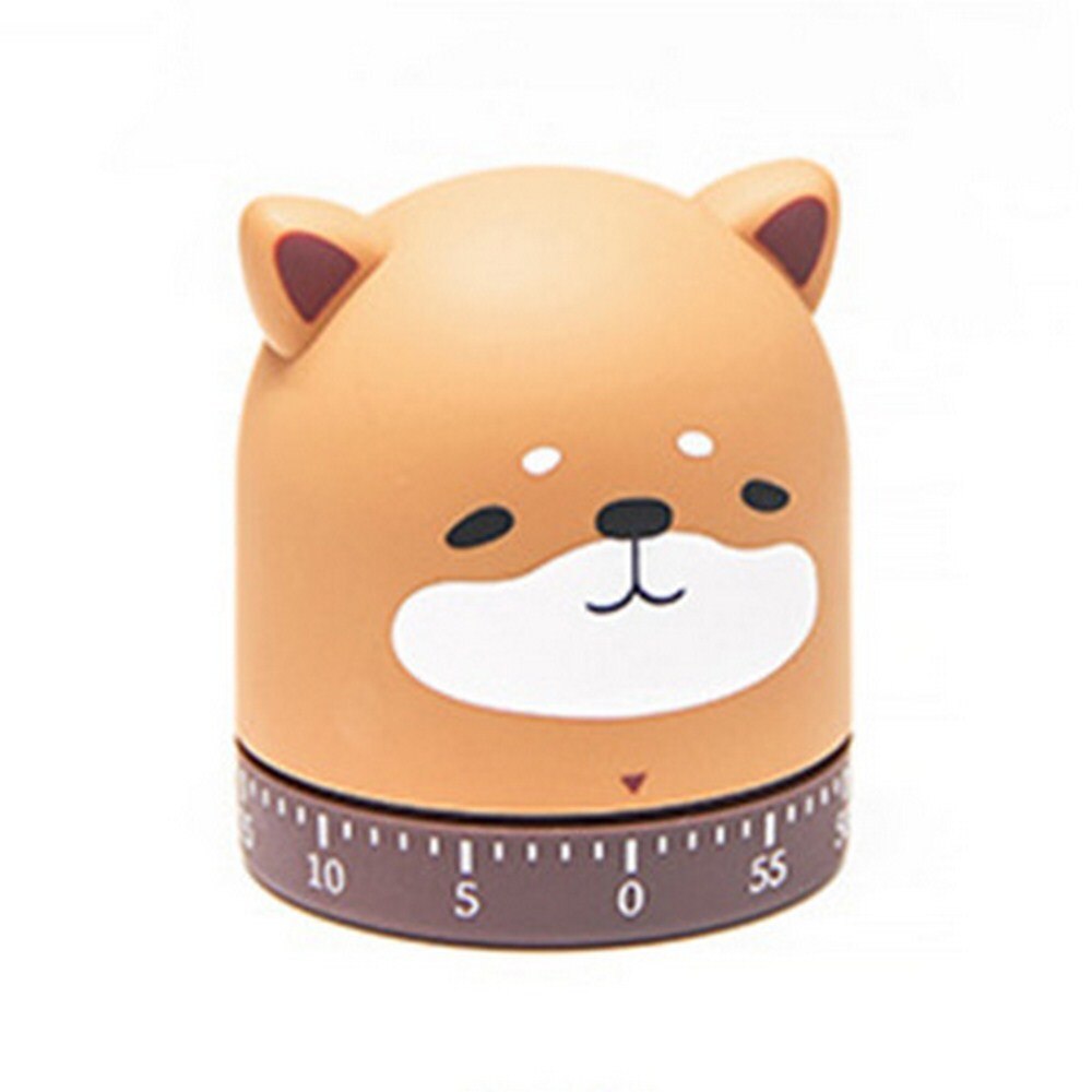Kookwekker Koken Herinnering Student Huishoudelijke Wekker Mechanische Uurwerk Creatieve Animal Zoo Cartoon Soep Timer: Dog