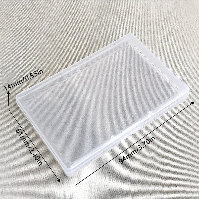 Transparante Plastic Opbergdoos Organizer Stickers Box Desktop Container Washi Tape Stickers Box Art Tool Case Briefpapier