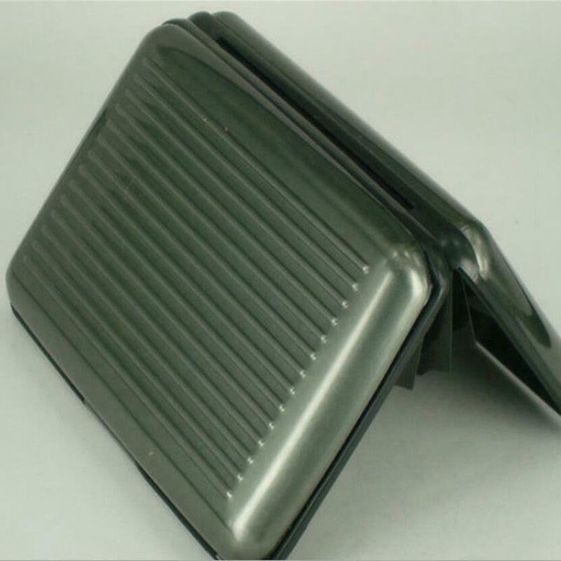 Waterdichte Zaken Id Credit Card Wallet Holder Metal Pocket Case Box