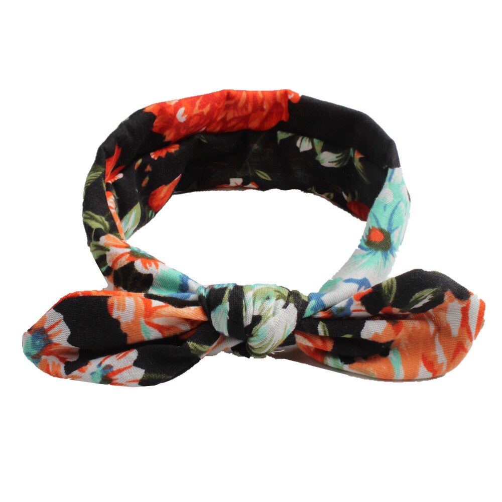 1 stuk Bloem Strik Hoofdband Haar Bloemen Band Accessoires: E