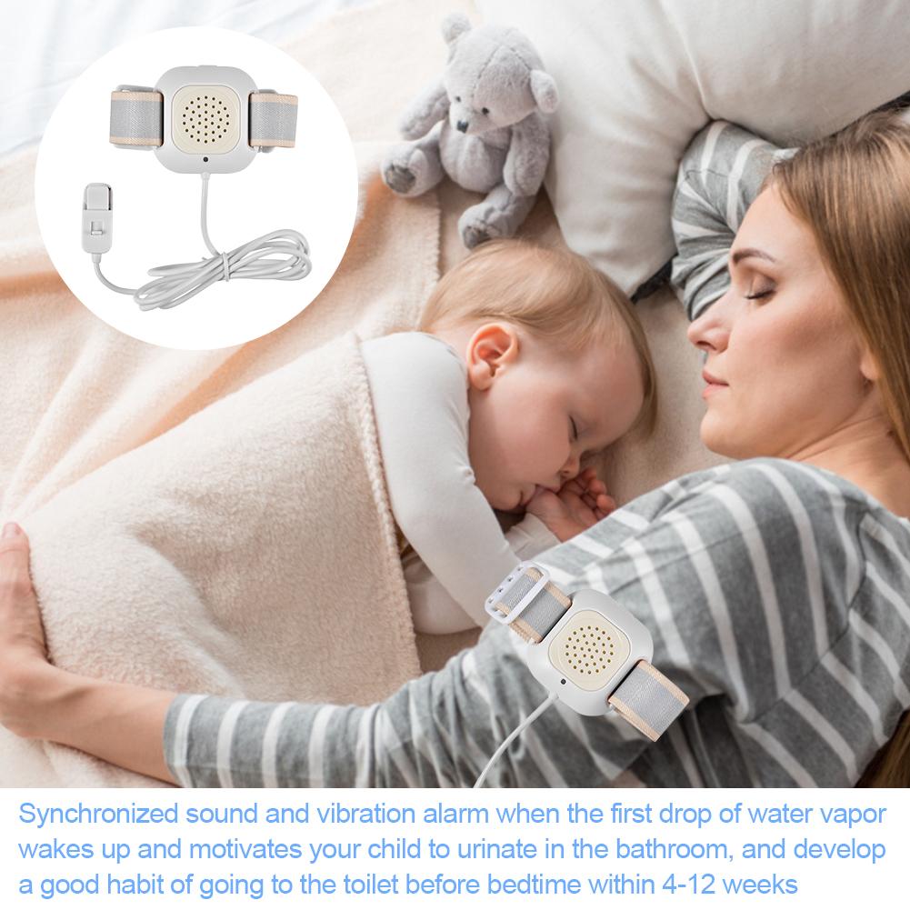 Wetness Alarm Baby Convenient Compact Urine Bedwetting Alarm trains children for Enhance Children's Self-confidence