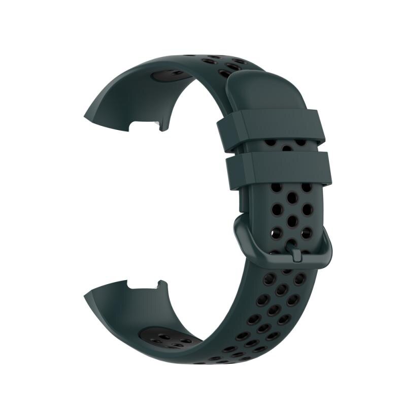 SDual-color Silicone Strap For Fitbit Charge 4/3 SE Smart Watch Band Smart Bracelet Fitbit Charge4/3 Wristband For Women Men: 03