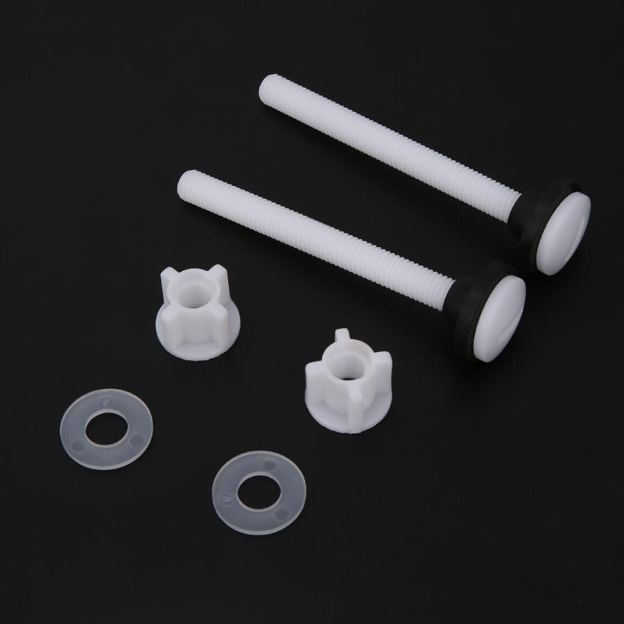 3 Pair Two-piece Toilet Water Tank Screw Set Bathroom Toilet Screw Fixings Fitting Accessory Toilet Seats Hinges Repairing Tools