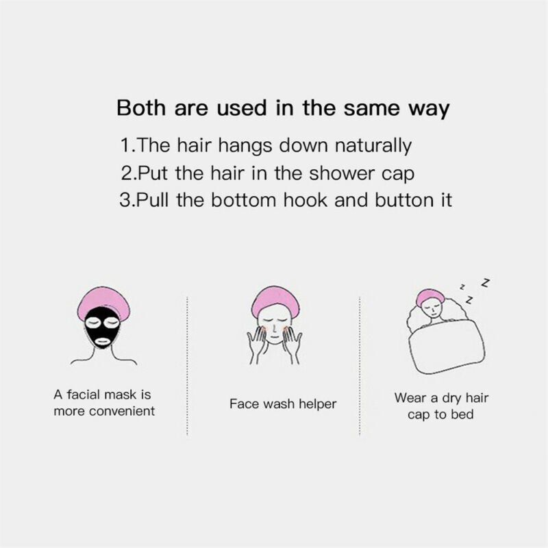 Microfiber Towel Quick Dry Hair Magic Drying Turban Wrap Hat Cap Spa Bathing Hair Drying Towel