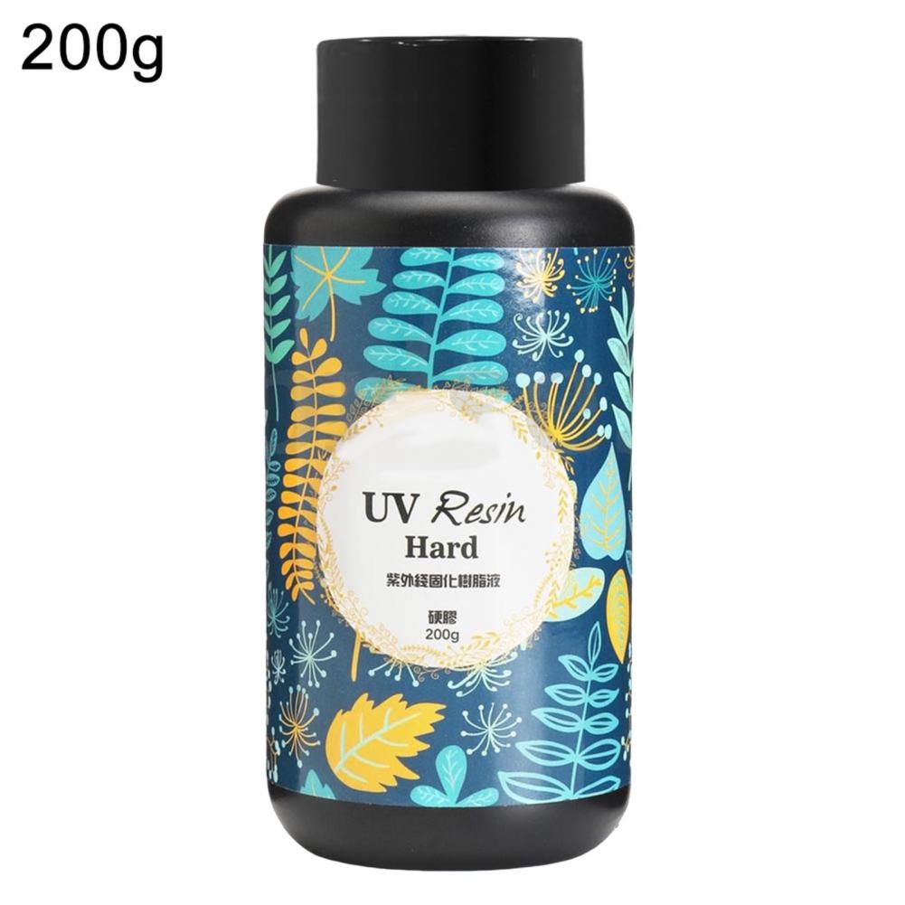 Hard UV Resin Glue Clear Ultraviolet Curing Quick Drying Epoxy Resin UV Glue Resin Mold Gel Hardener DIY Jewelry Making Tools: Blue