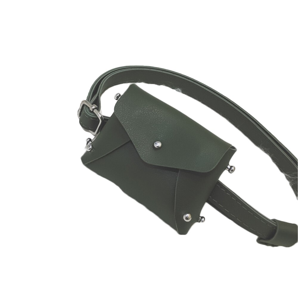 Meisjes Prinses Mode Vierkante Zakken Pu Messenger Bags Babys Meisje Leuke Crossbody Tassen Mini Schoudertassen Voor Kinderen: green